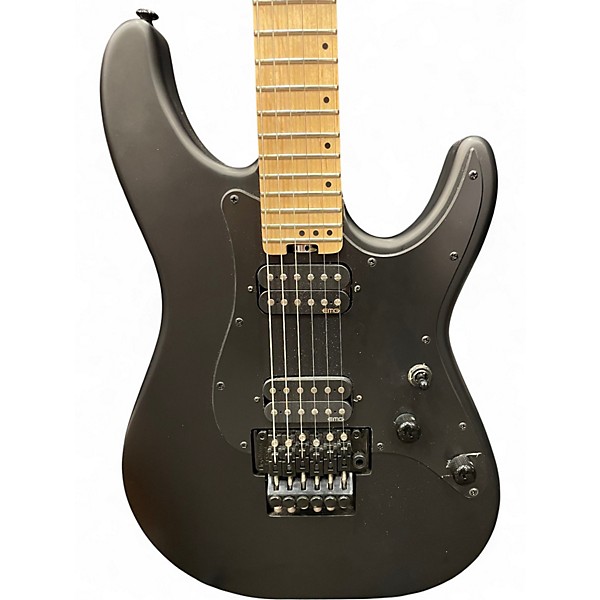 Used Schecter Guitar Research Diamond Series Sun Valley Super Shredder Satin Black Solid Body Electric Guitar