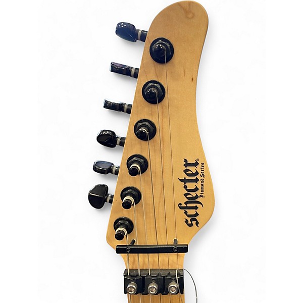 Used Schecter Guitar Research Diamond Series Sun Valley Super Shredder Satin Black Solid Body Electric Guitar
