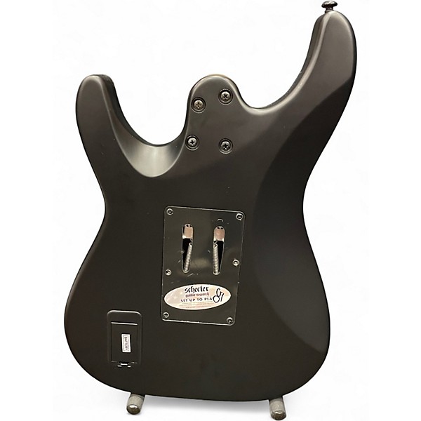 Used Schecter Guitar Research Diamond Series Sun Valley Super Shredder Satin Black Solid Body Electric Guitar