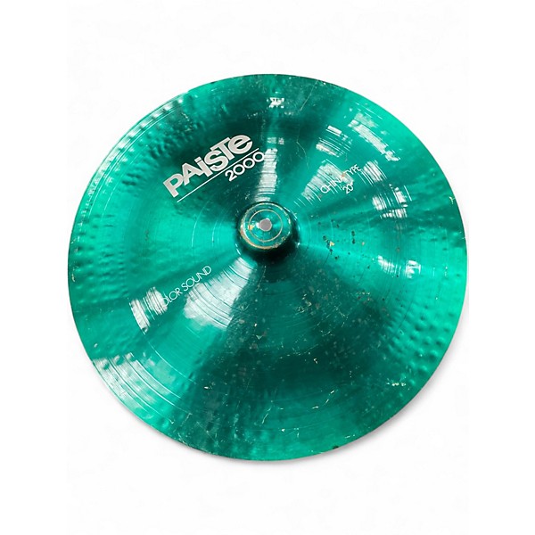 Used Paiste 20in 2000 Series Colorsound China Cymbal
