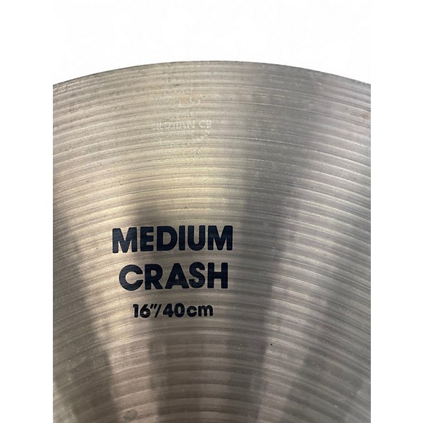 Used Zildjian 16in A Custom Medium Crash Cymbal