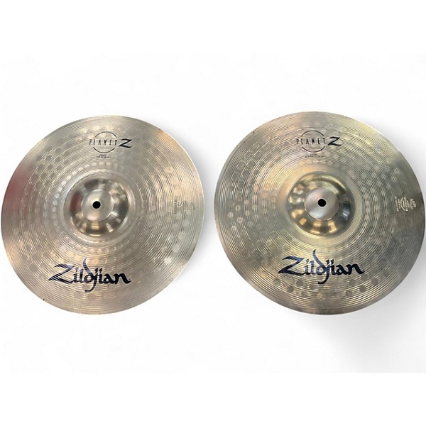 Used Zildjian 14in Planet Z Hi Hat Pair Cymbal