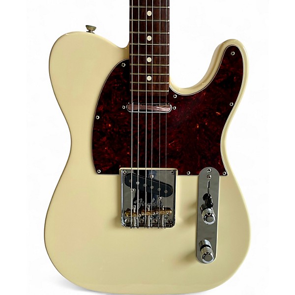 Used 2021 Fender American Professional II Telecaster Olympic White Solid Body Electric Guitar