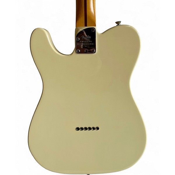 Used 2021 Fender American Professional II Telecaster Olympic White Solid Body Electric Guitar