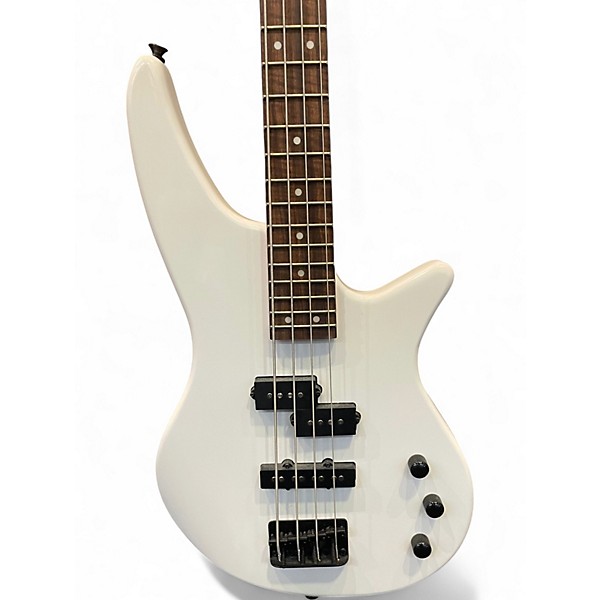 Used Jackson JS2 Concert Alpine White Electric Bass Guitar