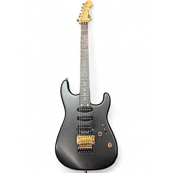 Used Charvel San Dimas MJ Style 1 HSS FR Satin Black Solid Body Electric Guitar