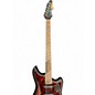 Used Schecter Guitar Research Hellcat VI Baritone 3 Color Sunburst Solid Body Electric Guitar