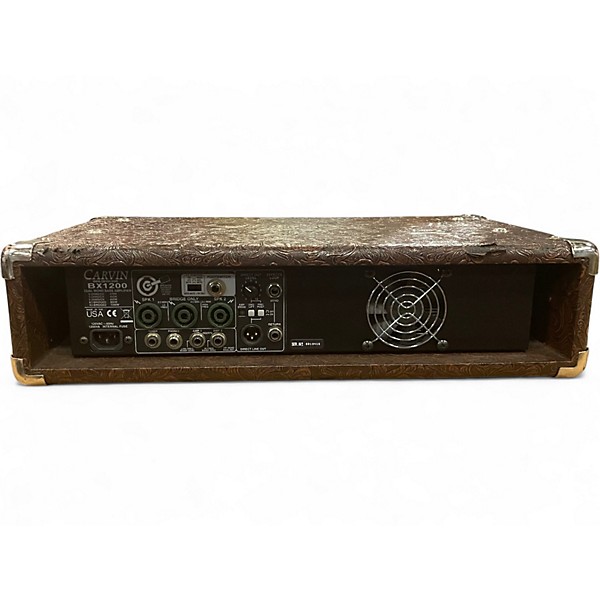 Used Carvin BX1200 Bass Amp Head