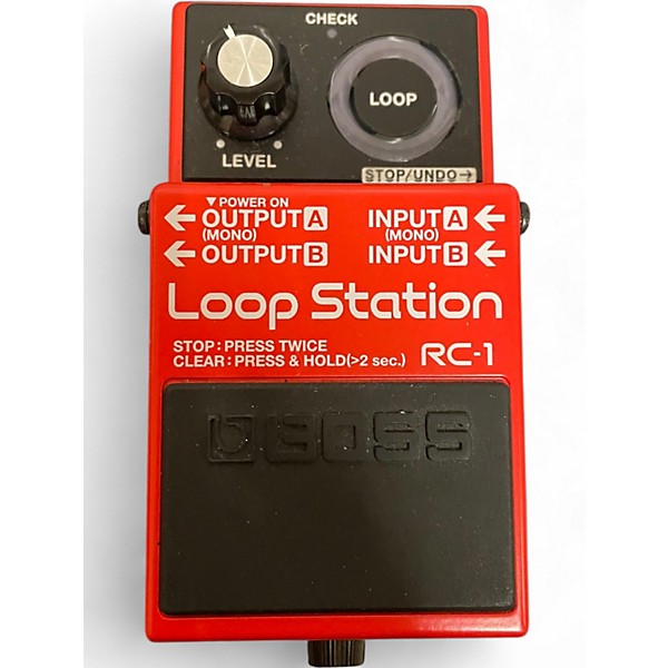 Used BOSS RC1 Loop Station Pedal