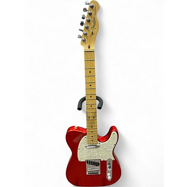 Used Fender American Standard Telecaster Red Solid Body Electric Guitar