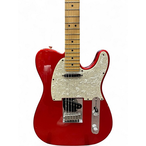 Used Fender American Standard Telecaster Red Solid Body Electric Guitar