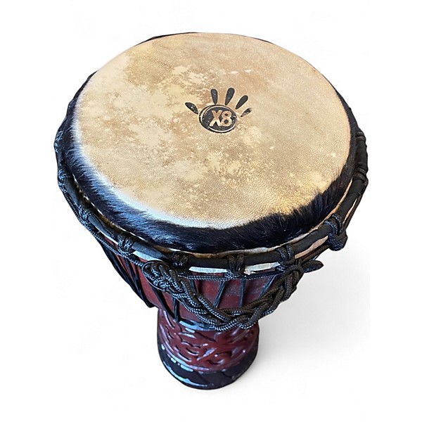 Used X8 Drums World Tribal African Djembe Djembe