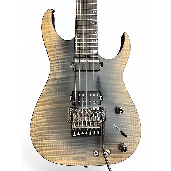 Used Schecter Guitar Research Banshee Mach 7 FR S FALLOUT BURST Solid Body Electric Guitar