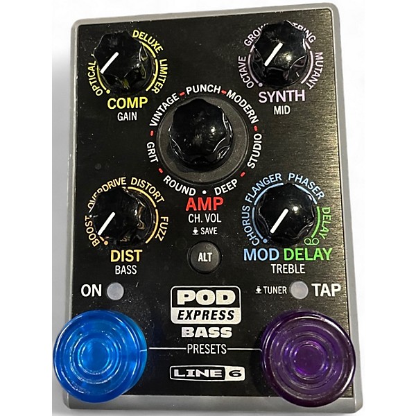 Used Line 6 POD EXPRESS BASS Effect Processor