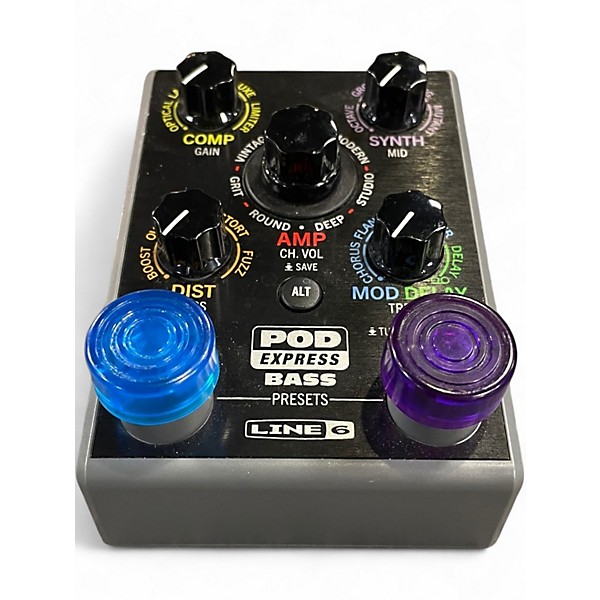 Used Line 6 POD EXPRESS BASS Effect Processor