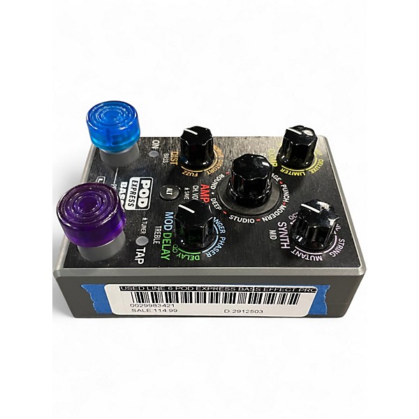 Used Line 6 POD EXPRESS BASS Effect Processor