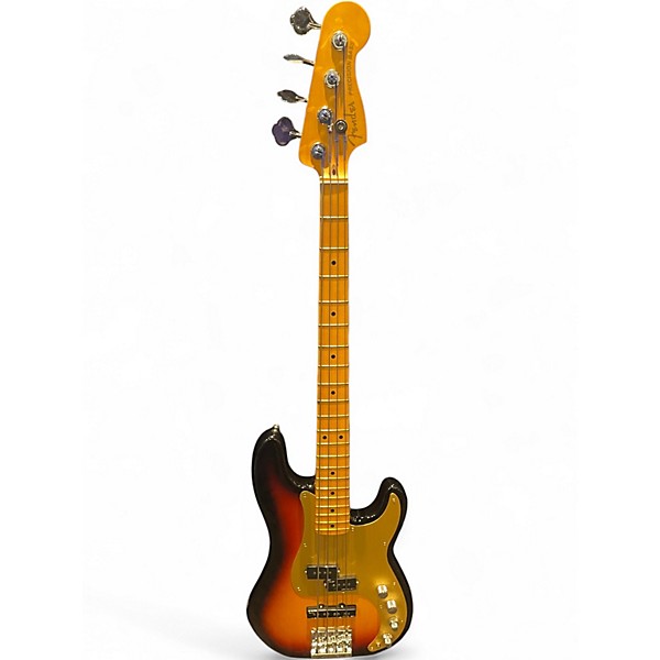Used Fender AMERICAN ULTRA II P BASS 3 Color Sunburst Electric Bass Guitar
