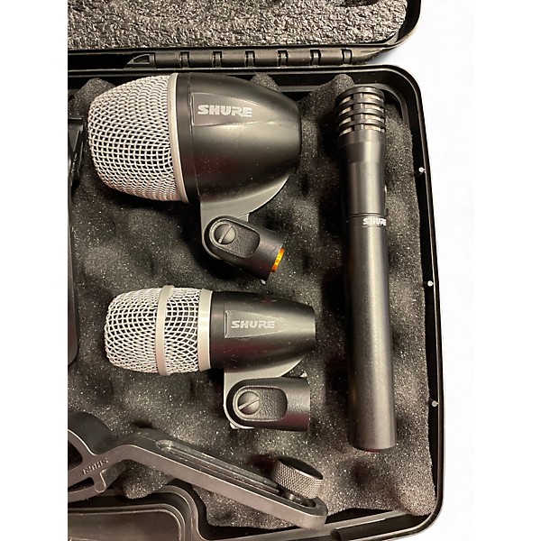 Used Shure PG Drum Mic Set 6PC Percussion Microphone Pack