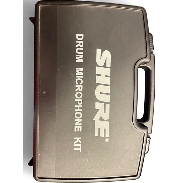 Used Shure PG Drum Mic Set 6PC Percussion Microphone Pack