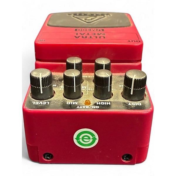 Used Behringer UM300 Ultra Metal Distortion Effect Pedal