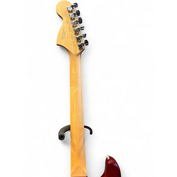 Used Squier Affinity Stratocaster Wine Red Solid Body Electric Guitar