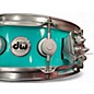 Used DW 14in Santa Monica Snare Turquoise Drum