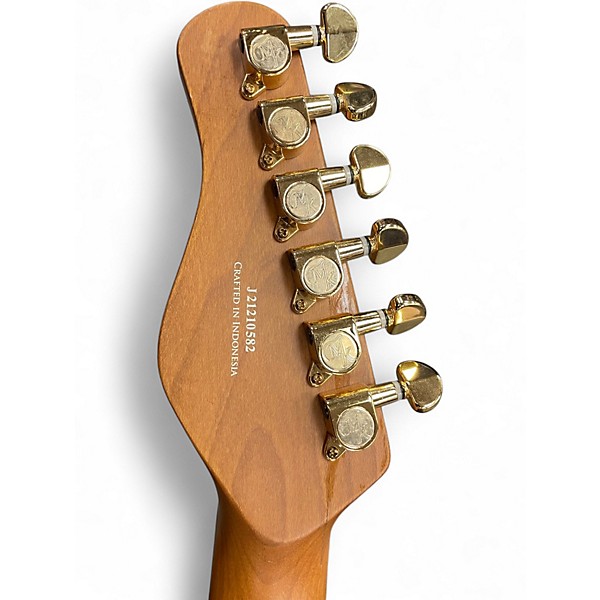 Used Michael Kelly Telecaster Green Bronze Solid Body Electric Guitar