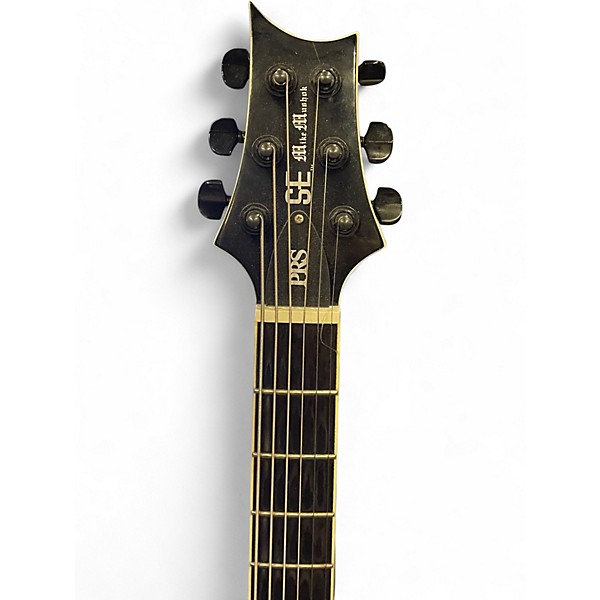 Used PRS Mike Mushok Signature Baritone SE Black Solid Body Electric Guitar