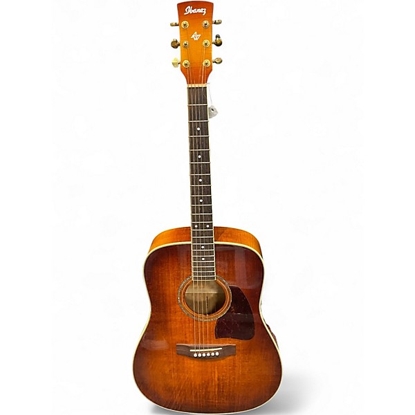 Used Ibanez AW200 Natural Acoustic Guitar