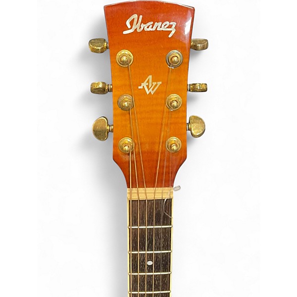 Used Ibanez AW200 Natural Acoustic Guitar