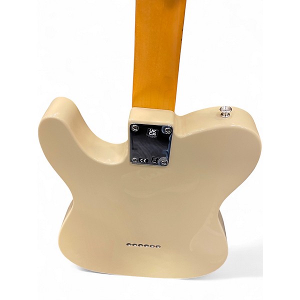 Used 2021 Fender ORIG 60S TELE MOD MN DSD Vintage White Solid Body Electric Guitar