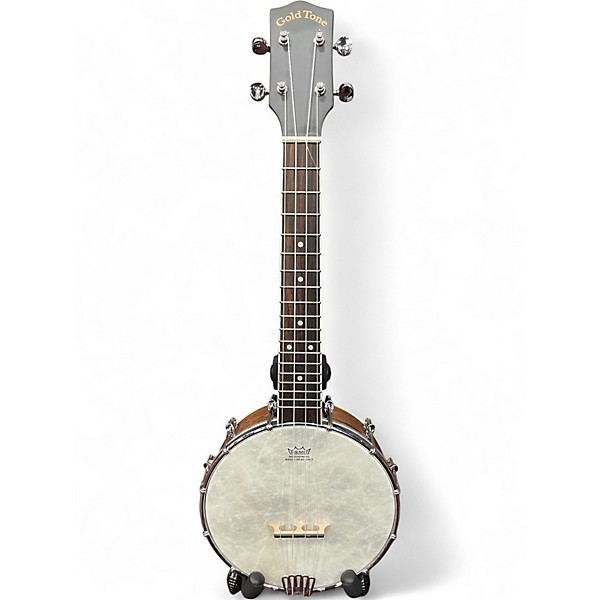 Used Gold Tone BU-1 Electric Banjolele Natural Ukulele