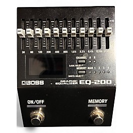 Used BOSS EQ200 Graphic Equalizer Pedal