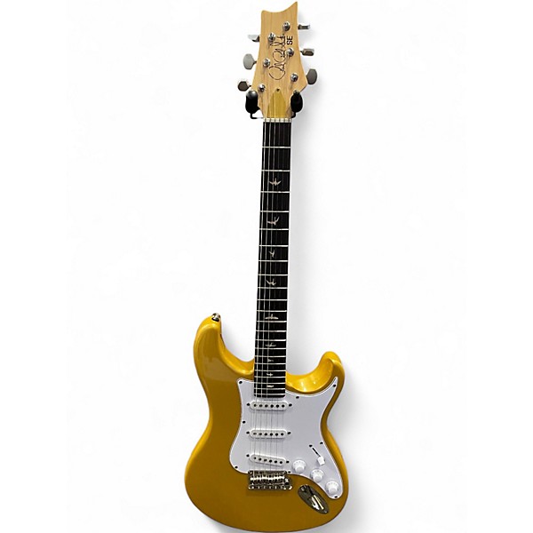Used PRS SE Silver Sky Gold SPARK Solid Body Electric Guitar
