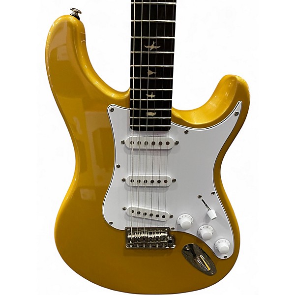 Used PRS SE Silver Sky Gold SPARK Solid Body Electric Guitar