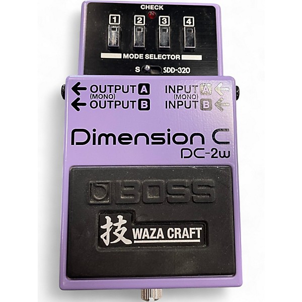 Used BOSS Dimension C DC-2W Effect Pedal