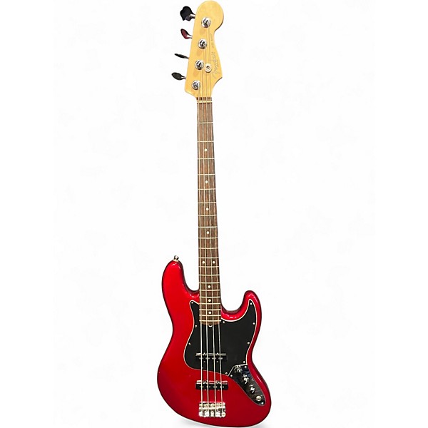 Used 2004 Fender American Series Jazz Bass Candy Apple Red Electric Bass Guitar