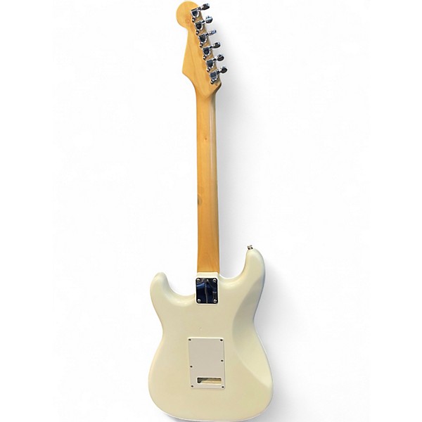Vintage 1989 Squier Standard Stratocaster Olympic White Solid Body Electric Guitar