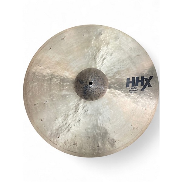 Used SABIAN 20in HHX COMPLEX THIN CRASH Cymbal