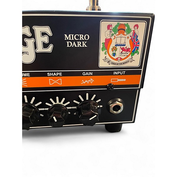 Used Orange Amplifiers Micro Dark 20W Tube Guitar Amp Head