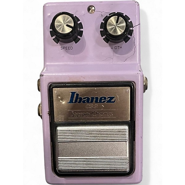 Used Ibanez CS9 Stereo Chorus Effect Pedal