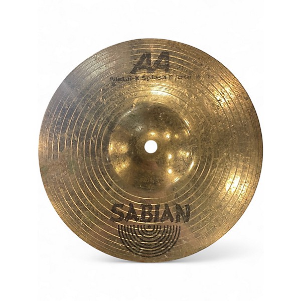 Used SABIAN 10in AA Metal X Splash Cymbal