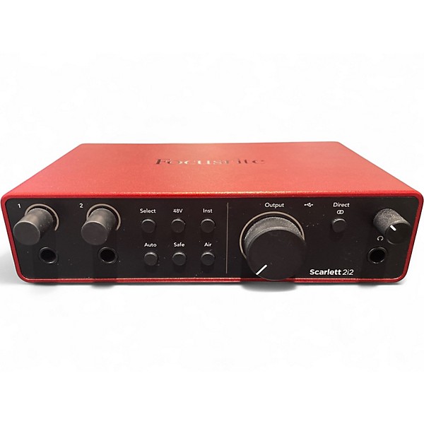 Used 2023 Focusrite 2i2 Gen 4 Audio Interface