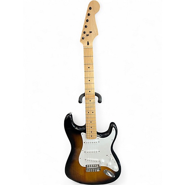 Used Squier Standard Stratocaster 2 Color Sunburst Solid Body Electric Guitar