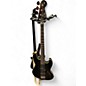 Used Fender Aerodyne Jazz Bass Black and Yellow Electric Bass Guitar thumbnail
