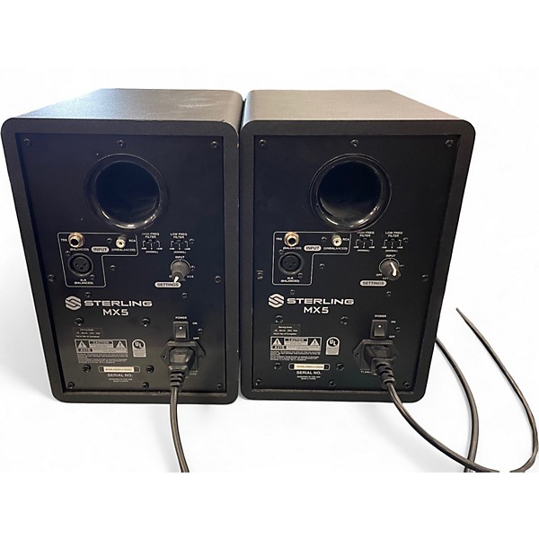 Used Sterling Audio MX5 Pair Powered Monitor