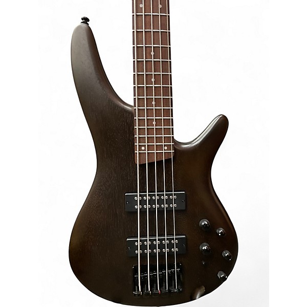 Used Ibanez SR305 5 String Walnut Electric Bass Guitar