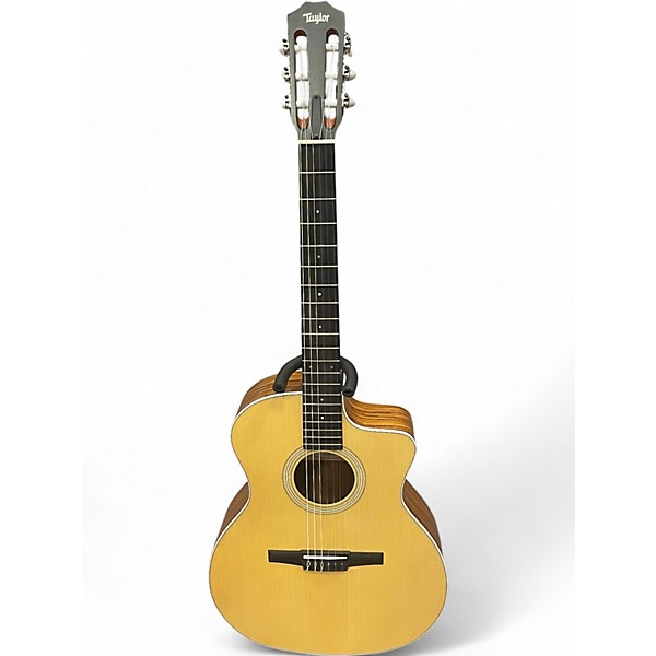 Used Taylor 214ce-N Natural Acoustic Electric Guitar