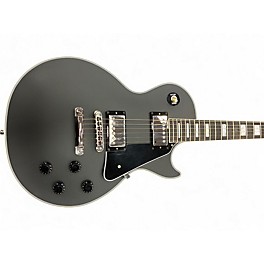 Used Gibson Les Paul Custom STAIN BLACK Solid Body Electric Guitar