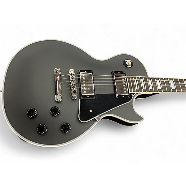 Used Gibson Les Paul Custom STAIN BLACK Solid Body Electric Guitar